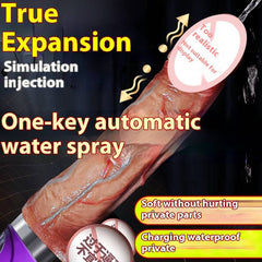 Automatic Telescopic Squirting Dildo