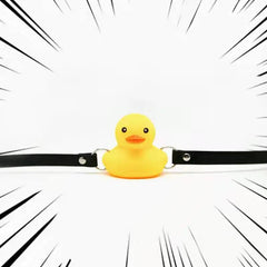 2023 New Silicone Ducky Duckbill Gag for BDSM Bondage Roleplay | Slave Ball Gag for Couples Adult Erotic Sex Toys for Women and Men 18+