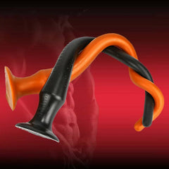 Super Long Flexible Silicone Anal Plug and Dildo - Prostate Massager and Dilator for Men, Women, and Couples for Deep Exploration and Sensual Play