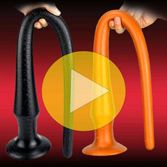 Super Long Flexible Silicone Anal Plug and Dildo - Prostate Massager and Dilator for Men, Women, and Couples for Deep Exploration and Sensual Play