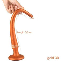 Super Long Flexible Silicone Anal Plug and Dildo - Prostate Massager and Dilator for Men, Women, and Couples for Deep Exploration and Sensual Play