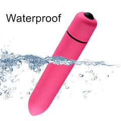 10-Speed Mini Bullet Vibrator: Vaginal Massage Dildo Sex Toy for Women,  Stick for Adult Games - Clitoris Stimulator, Erotic Product