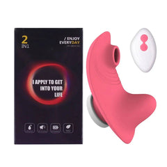 Wearable Remote Control Clit-Sucking Vibrator – Discreet Panty Vibrator for Women