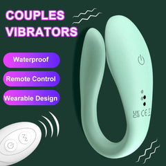 Wireless Remote-Controlled U-Shaped Dildo