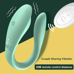 Wireless Remote-Controlled U-Shaped Dildo