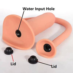 HydroPulse Douche & Pleasure Wand - Flexible Silicone Anal Cleaner and Intimate Stimulation Tool for Men, Women, and Couples