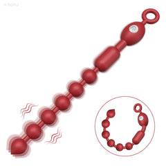 VibroPulse Beads - Vibrating Silicone Prostate Massager