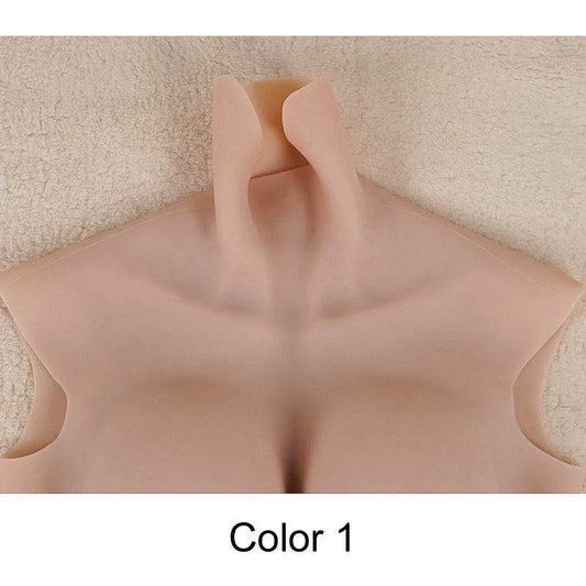 Dokier K Cup Fake Boobs: Realistic Silicone Breast Forms for Crossdressing, Drag Queens, Shemales, and Transgender Individuals