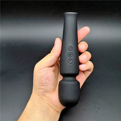 Rechargeable Silicone Wand Massager with 20 Patterns and 8 Speeds