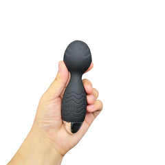 Rechargeable Silicone Wand Massager with 20 Patterns and 8 Speeds