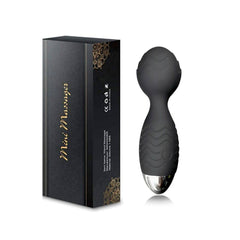 Rechargeable Silicone Wand Massager with 20 Patterns and 8 Speeds