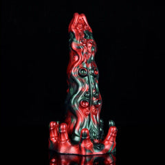 LICKER Dog Knot & Tentacle Fantasy Dildo - G-Spot & Anal Pleasure