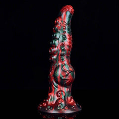 LICKER Dog Knot & Tentacle Fantasy Dildo - G-Spot & Anal Pleasure