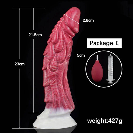 Passion Pulse Adult Monster Squirting Dildo - Silicone Ejaculation Toy for Ultimate Stimulation