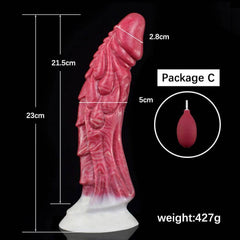 Passion Pulse Adult Monster Squirting Dildo - Silicone Ejaculation Toy for Ultimate Stimulation - Passion Pulse Adult