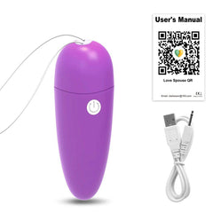 Mini Bullet Vibrator with Wireless Bluetooth APP