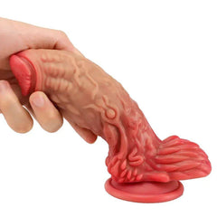 Realistic Monster Dildo - Soft Silicone Dinosaur-Inspired Design