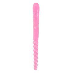 370mm Extra Long Soft Double Head Dildo Toy For Adult Flexible  Jelly Vagina Anal Women Gay Lesbian Ended Dong Penis Artificial