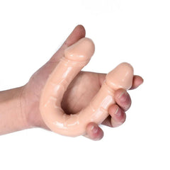 Double Head Dildo Long Jelly Realistic Dildo Double Ended Dildo Flexible Penis for Women Masturbator Sex Toys for Lesbian