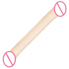 Double Head Dildo Long Jelly Realistic Dildo Double Ended Dildo Flexible Penis for Women Masturbator Sex Toys for Lesbian