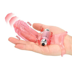 Powerful Finger Vibrator Sleeve | Female Masturbator & G-Spot Massager | Clitoral Stimulator Dildo | Adult Sex Product