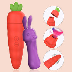 Rabbit Vibrator with Sucking Function