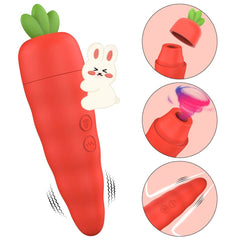 Rabbit Vibrator with Sucking Function