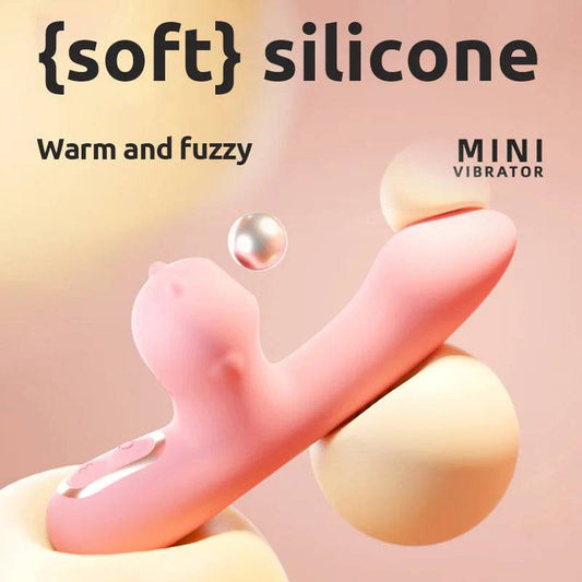 Rabbit Vibrator with Clitoral Sucking Stimulation