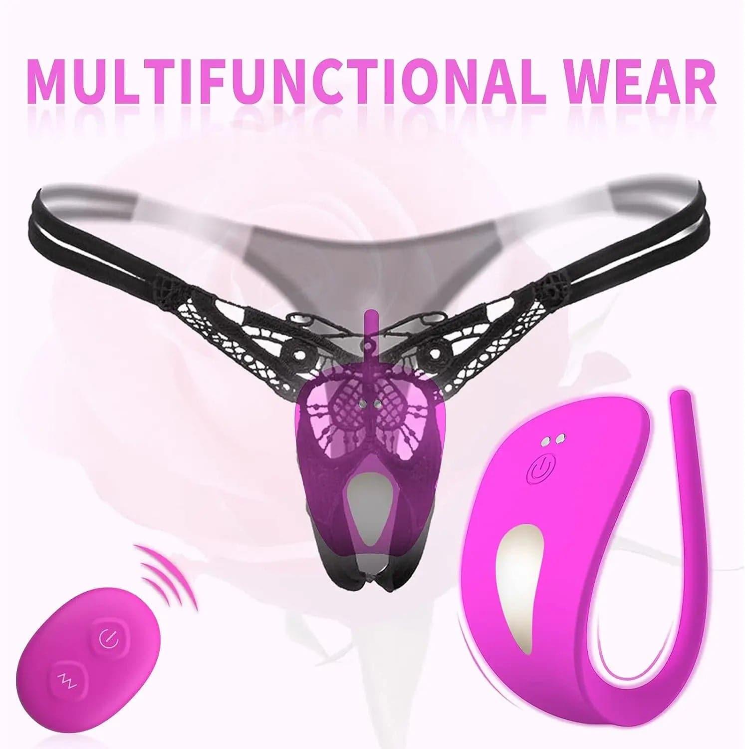 PASSION PULSE Vibrating Panties: Portable Panty Vibrator for Women Passion Pulse Adult PASSION PULSE Vibrating Panties: Portable Panty Vibrator for Women Passion Pulse Adult