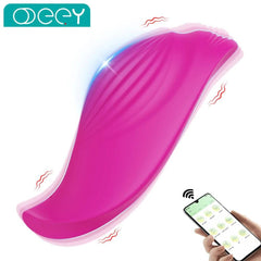 Wearable Vibrator Panties with App Remote Control – Clitoral & Vagina Stimulator