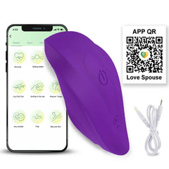 Wearable Vibrator Panties with App Remote Control – Clitoral & Vagina Stimulator