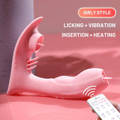 Bluetooth APP-Controlled Wearable Rabbit Vibrator