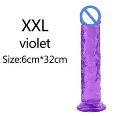 Affordable Realistic Jelly Dildo – 6 Sizes