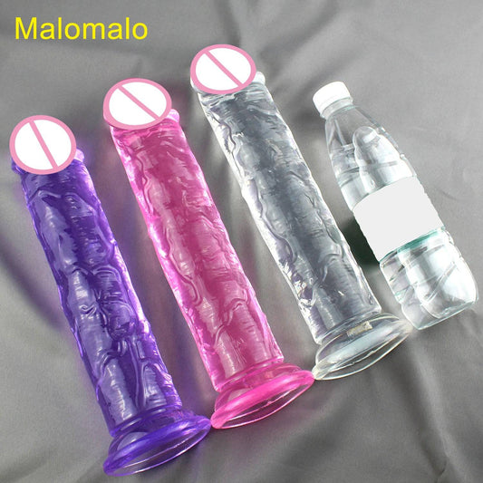 Affordable Realistic Jelly Dildo – 6 Sizes