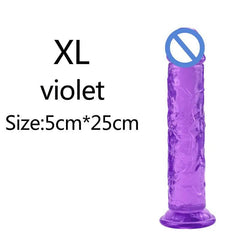 Affordable Realistic Jelly Dildo – 6 Sizes