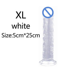 Affordable Realistic Jelly Dildo – 6 Sizes