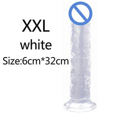 Affordable Realistic Jelly Dildo – 6 Sizes