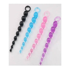 10 Beads Anal Silky Sensation - 10-Bead Silicone Pleasure String