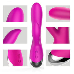 10-Speed USB Rechargeable Rabbit Vibrator – Powerful G-Spot & Clitoral Stimulator