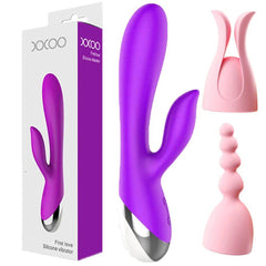 10-Speed USB Rechargeable Rabbit Vibrator – Powerful G-Spot & Clitoral Stimulator