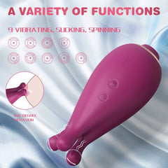 2-in-1 Clit Sucker & Vacuum Stimulator