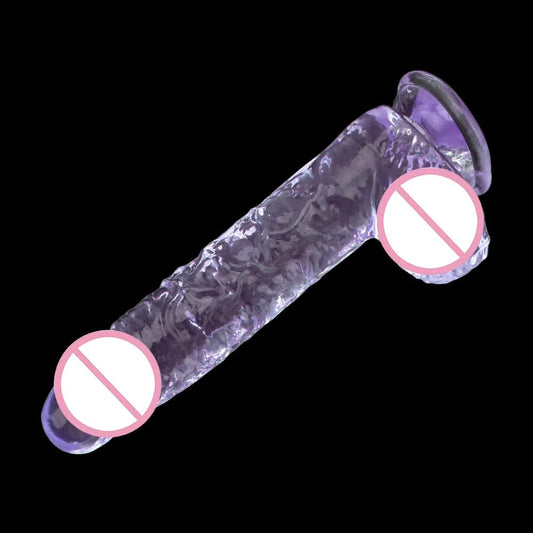 Mini Transparent Realistic Dildo - G-Spot Stimulator for Women