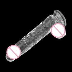 Mini Transparent Realistic Dildo - G-Spot Stimulator for Women