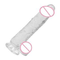 Mini Transparent Realistic Dildo - G-Spot Stimulator for Women