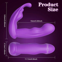 APP-Controlled Vibrator for Women: Clitoris Stimulator, G-Spot Vagina Massager, Wearable Dildo - Adult Sex Toy for Couples