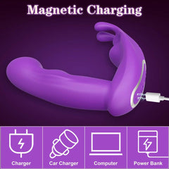 APP-Controlled Vibrator for Women: Clitoris Stimulator, G-Spot Vagina Massager, Wearable Dildo - Adult Sex Toy for Couples