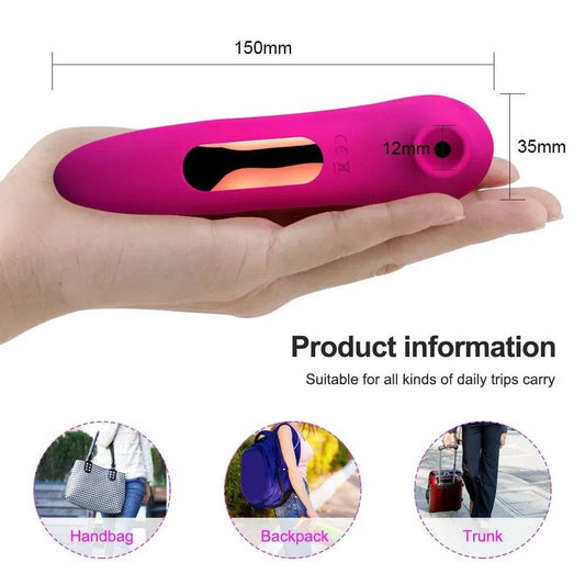 Powerful Sucker Clitoris Sucking Vibrator Female Clit Nipple Oral Vacuum Stimulator Massager Sex Toys for Women Adults Goods