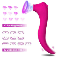 Powerful Sucker Clitoris Sucking Vibrator Female Clit Nipple Oral Vacuum Stimulator Massager Sex Toys for Women Adults Goods