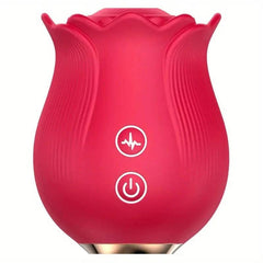 Rose Vibrator Adult Sex Toy: G-Spot Vibrator with 12 Sucking Modes, Female Pleasure Enhancer