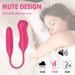 Sucking Vibrator with G-Spot & Clitoral Stimulator